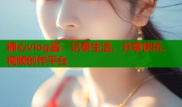 糖心vlog酱：记录生活，分享快乐，视频创作平台