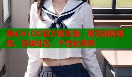 糖心VLOG官方网页版：高清视频播放、互动社区、个性化推荐