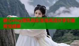 糖心vlog爆乳精彩呈现高清分享引爆视觉盛宴