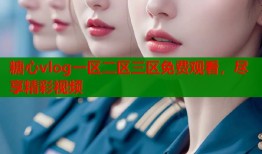 糖心vlog一区二区三区免费观看，尽享精彩视频