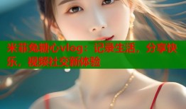 米菲兔糖心vlog：记录生活，分享快乐，视频社交新体验