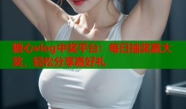 糖心vlog中奖平台：每日抽奖赢大奖，轻松分享赢好礼