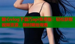 糖心vlog下载汅api免费版：轻松获取视频资源，随时随地观看