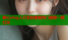 糖心vlog人行实时更新热门视频一网打尽
