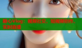 糖心Vlog：视频社交、短视频创作、实时直播