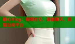 糖心Vlog：视频社交、语音聊天、直播互动平台
