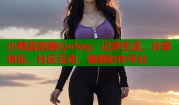 小桃酱的糖心vlog：记录生活，分享快乐，社区互动，视频创作平台