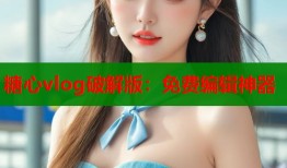 糖心vlog破解版：免费编辑神器