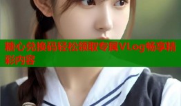 糖心兑换码轻松领取专属VLog畅享精彩内容