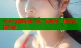 txvlog破解版：无广告观看，解锁高级功能