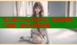 成人糖心vlog下载平台：快速获取热门视频，轻松分享和收藏
