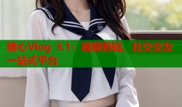糖心Vlog 3.1：视频剪辑、社交交友一站式平台