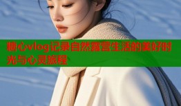 糖心vlog记录自然露营生活的美好时光与心灵旅程