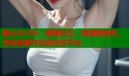 糖心VLOG：视频社交、短视频创作、实时直播与互动社区平台