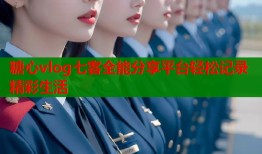 糖心vlog七客全能分享平台轻松记录精彩生活