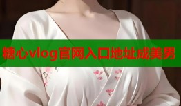 糖心vlog官网入口地址成美男