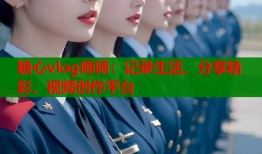 糖心vlog师师：记录生活，分享精彩，视频创作平台