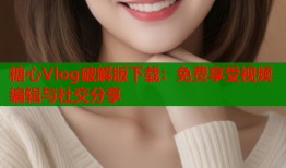 糖心Vlog破解版下载：免费享受视频编辑与社交分享