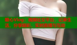 糖心Vlog：视频社交平台，记录生活，分享精彩，实时直播与互动