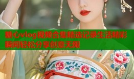 糖心vlog视频合集精选记录生活精彩瞬间轻松分享创意无限