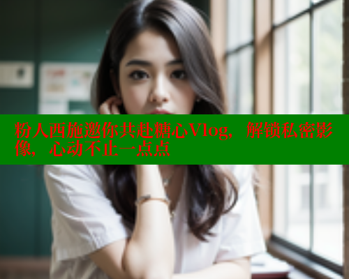 粉人西施邀你共赴糖心Vlog，解锁私密影像，心动不止一点点