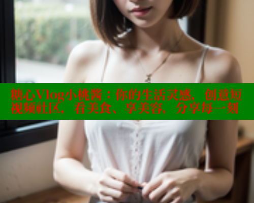糖心Vlog小桃酱：你的生活灵感，创意短视频社区，看美食、享美容，分享每一刻