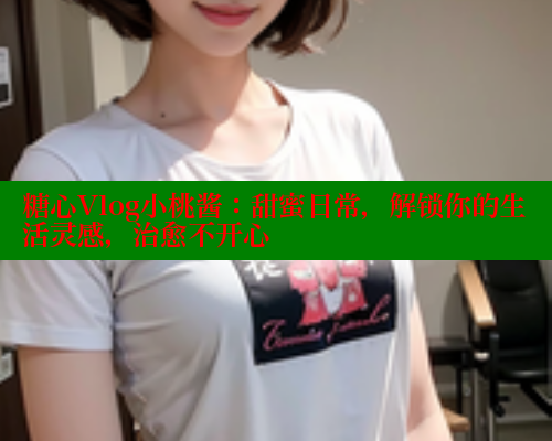 糖心Vlog小桃酱：甜蜜日常，解锁你的生活灵感，治愈不开心