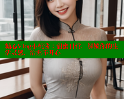 糖心Vlog小桃酱：甜蜜日常，解锁你的生活灵感，治愈不开心