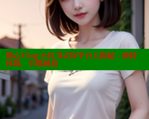 糖心Vlog-小红书灵犀平台大揭秘：独特体验，引爆创意