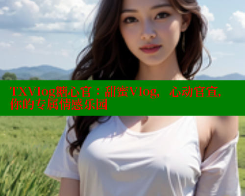TXVlog糖心官：甜蜜Vlog，心动官宣，你的专属情感乐园