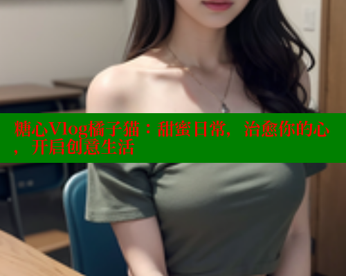 糖心Vlog橘子猫：甜蜜日常，治愈你的心，开启创意生活