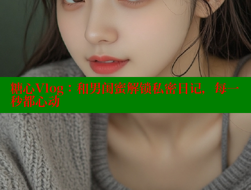 糖心Vlog：和男闺蜜解锁私密日记，每一秒都心动