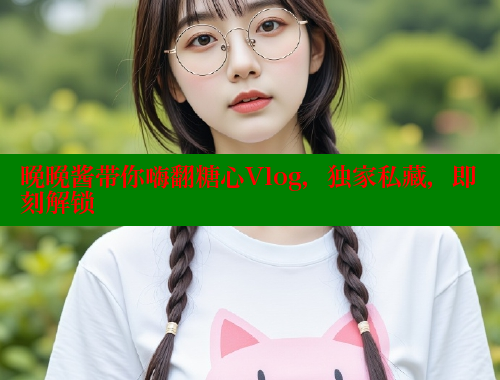 晚晚酱带你嗨翻糖心Vlog，独家私藏，即刻解锁