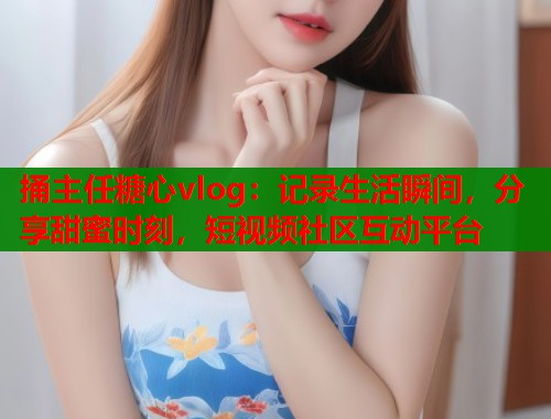 捅主任糖心vlog：记录生活瞬间，分享甜蜜时刻，短视频社区互动平台