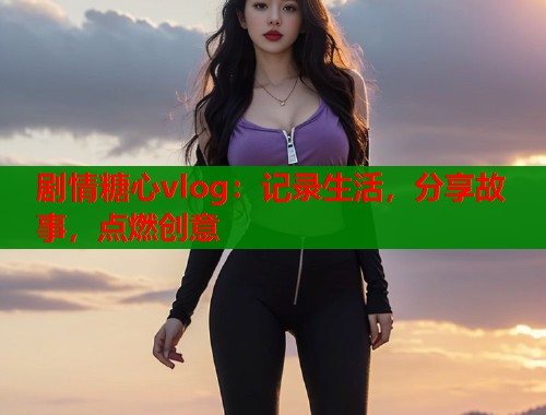 剧情糖心vlog：记录生活，分享故事，点燃创意