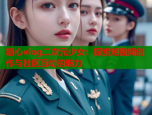糖心vlog二次元少女：探索短视频创作与社区互动的魅力