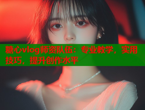 糖心vlog师资队伍：专业教学，实用技巧，提升创作水平