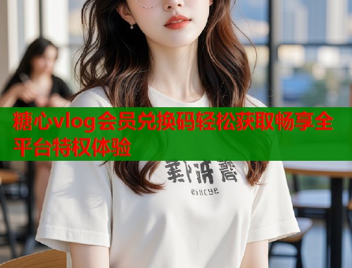 糖心vlog会员兑换码轻松获取畅享全平台特权体验