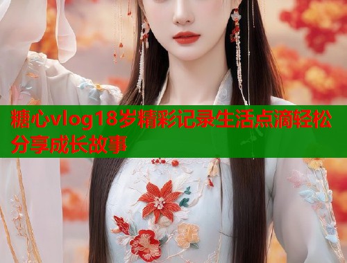 糖心vlog18岁精彩记录生活点滴轻松分享成长故事