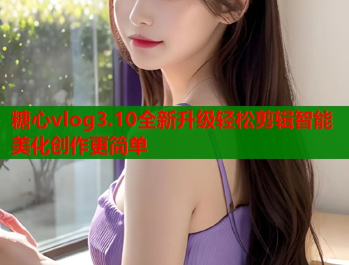 糖心vlog3.10全新升级轻松剪辑智能美化创作更简单