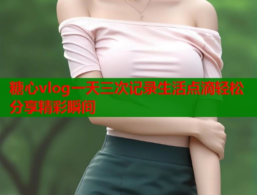糖心vlog一天三次记录生活点滴轻松分享精彩瞬间