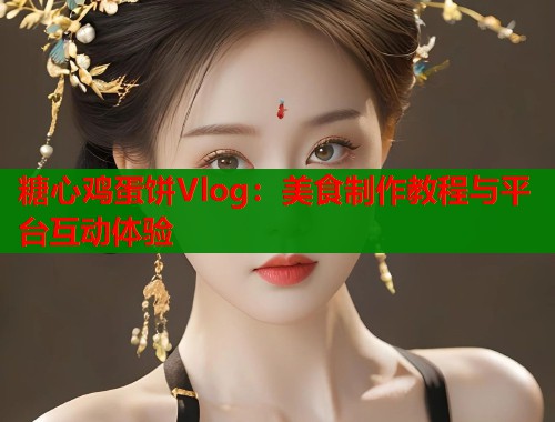 糖心鸡蛋饼Vlog：美食制作教程与平台互动体验