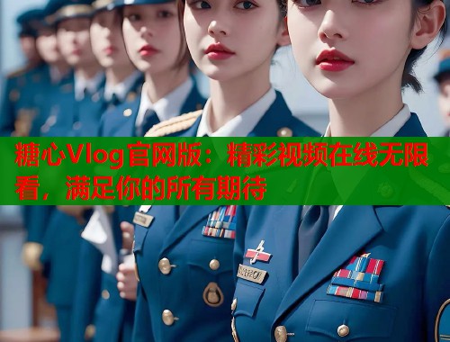 糖心Vlog官网版：精彩视频在线无限看，满足你的所有期待
