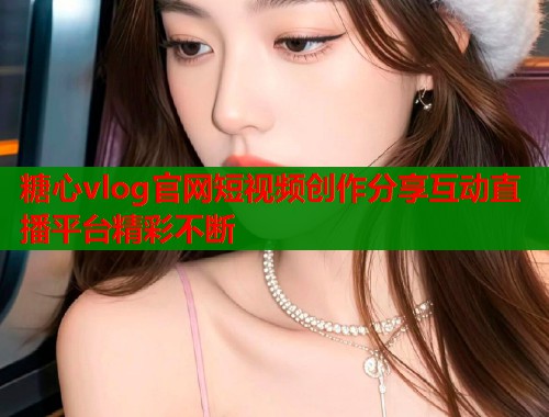 糖心vlog官网短视频创作分享互动直播平台精彩不断