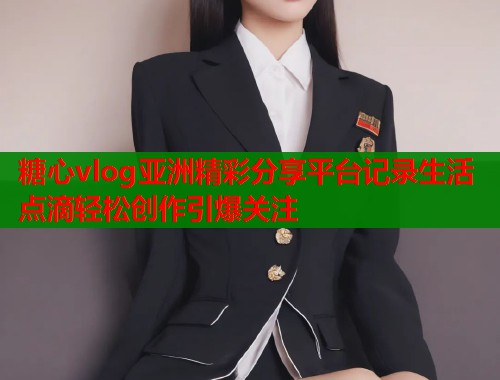 糖心vlog亚洲精彩分享平台记录生活点滴轻松创作引爆关注