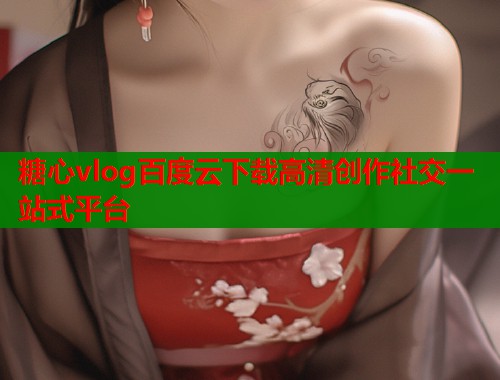 糖心vlog百度云下载高清创作社交一站式平台