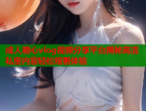 成人糖心vlog视频分享平台揭秘高清私密内容轻松观看体验