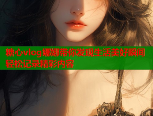 糖心vlog娜娜带你发现生活美好瞬间轻松记录精彩内容