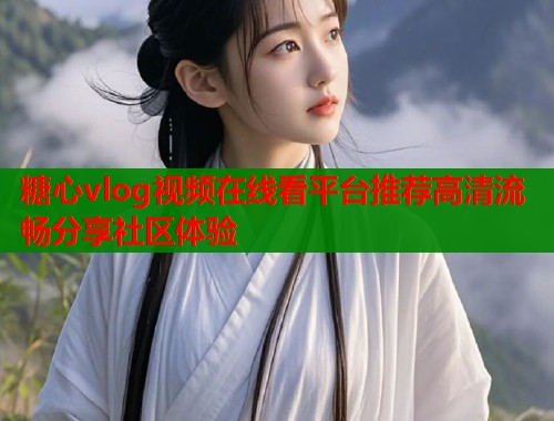 糖心vlog视频在线看平台推荐高清流畅分享社区体验