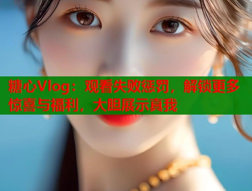 糖心Vlog：观看失败惩罚，解锁更多惊喜与福利，大胆展示真我